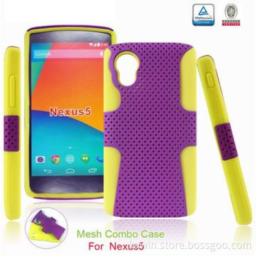 Mesh Combo 2-in-1 PC + Silicone Cover for LG Nexus 5